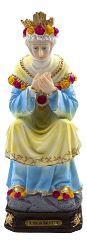 Imagem Nossa Senhora De La Salette Resina 21 Cm