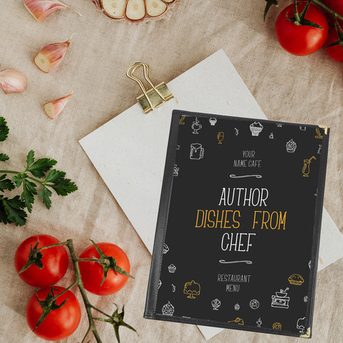 Personalidad Del Menú De Recipe Binder