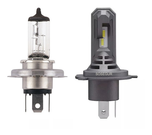 Ampolletas Miniled H4 H19 Para Hyundai I20 / Turboledauto