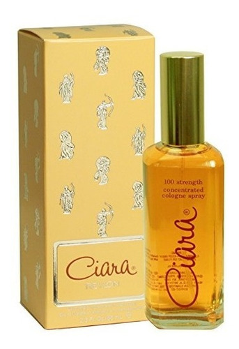 Ciara 100% De Revlon Para Mujeres, Cologne Spray, 2.3 Onzas