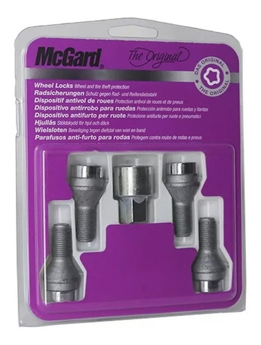 Tuercas Antirrobo Peugeot 206 208 308 408 Partner Mcgard  