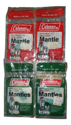 Mantillas Coleman,  Pack De Dos 