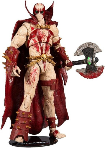 Figura De Lujo Spawn Mortal Kombat 17 Cm Original Colección