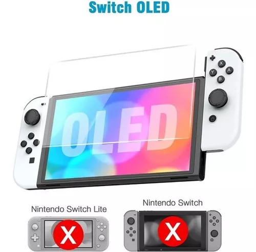 Película Vidro Temperado Nintendo Switch Oled Tela Inteira