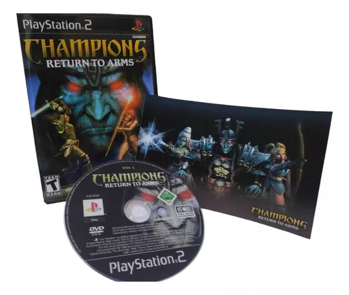 CHAMPIONS RETURN TO ARMS JOGO REPRÔ PARA PLAYSTATION 2