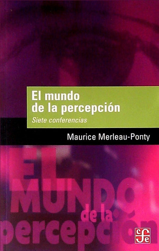 Mundo De La Percepción / Merleau Ponty (envíos)