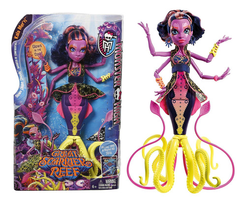 Muñeca Monster High, Gran Asustador, Coral, Fantasma Ocult.