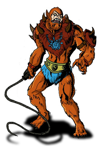 Masters Of Universe Beast Man Miniatura