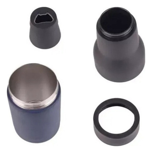 Vaso Copo Termal De Cuello Largo, 4 En 1, Porta Lata, D