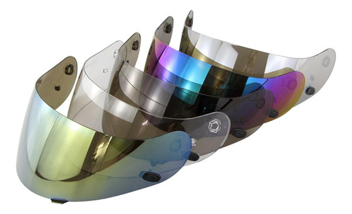 2 Juegos De Motocicletas Visor De Casco For Hjc Hj-09 Cl-15