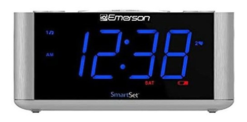 Reloj Despertador Emerson Cks1708 Azul, (1.4  Blue Led Displ