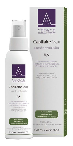 Cepage Capillaire Max Loción Anticaida X 120 Ml.