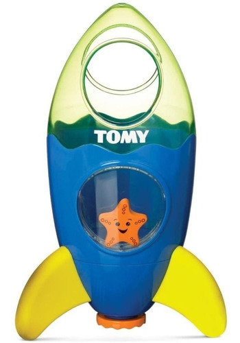 Imagen 2 de 2 de Cohete Espacial Juego Para Baño Bebe Tomy 92118 Educando