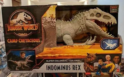 Dinosaurio Super Colosal Indominus Rex Jurassic World 94 Cm