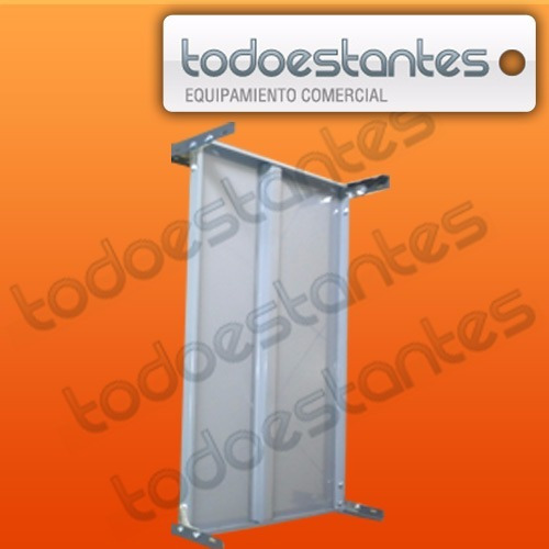 10 Blister Gancho Panel Ranurado Perforado 8cm Todoestantes