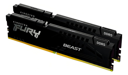 Memoria Ram Ddr5 Kingston Fury Beast 64gb 5200mt/s Expo