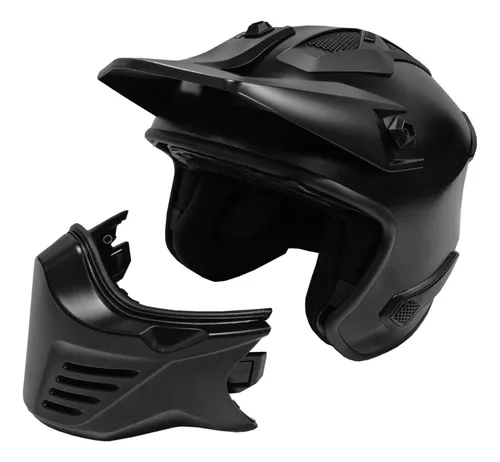 Casco moto desmontable hotsell