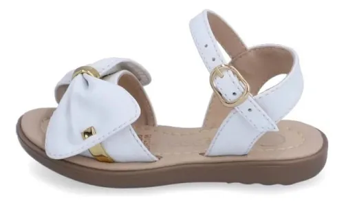Sandalia Elegance Blanca - Sandalias Niñas Papos
