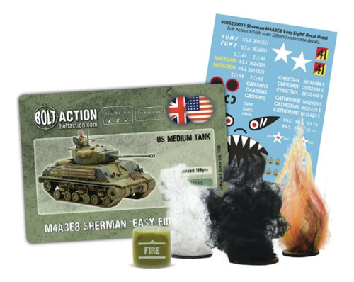 Warlord Games M4a3e8 Sherman Easy Eight - Modelo De Tanque A
