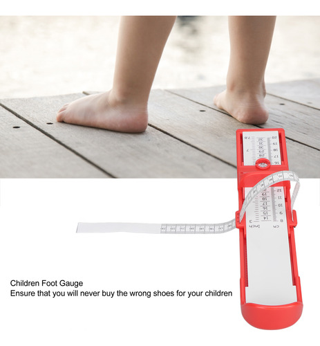 Medidor De Pies Para Niños, Rango De 20 Cm, De Alta Precisió