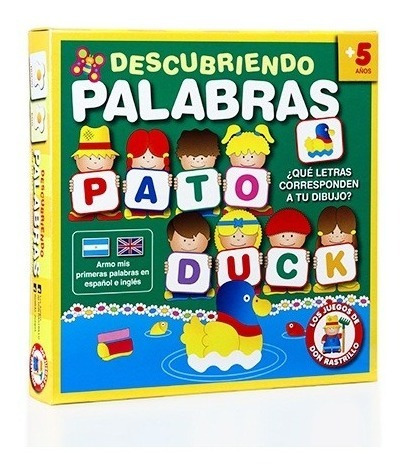 Juego De Mesa Descubriendo Palabras - Ruibal 