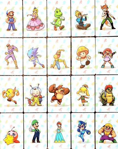 Tarjetas Amiibo Smash Bros. Coleccion 2 + Tarjetero De Piel