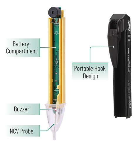 Probador De Voltaje Mr. Pen Modelo Sin Contacto Eléctrico