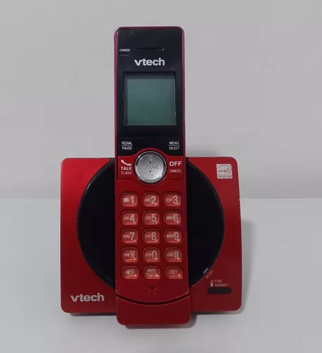 Teléfono inalámbrico VTech DECT 6.0, Rojo