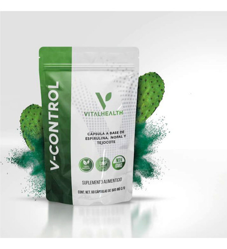 V-control Metabolismo Pérdida De Peso Digestión Diabetes Sabor Sin Sabor