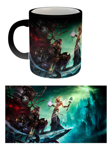 Taza Mágica World Of Warcraft Videojuegos |de Hoy No Pasa| 2