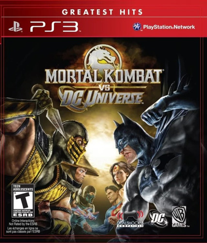 Mortal Kombat Vs Dc Universe Ps3 Juego Fisico (Reacondicionado)