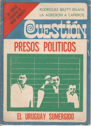 1971 Revista Cuestion Nº 4 Movimiento 26 De Marzo Izquierda 