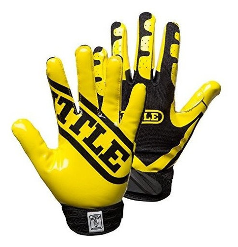 Battle Ultra-stick Guantes Receptor, Joven X-large - Neon Am