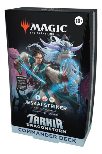 Magic Mazo Commander Jeskai Striker Tarkir Dragonstorm Magic The Gathering Mazo Commander Jeskai Striker Inglés