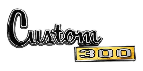 Emblema Custom 300 Original
