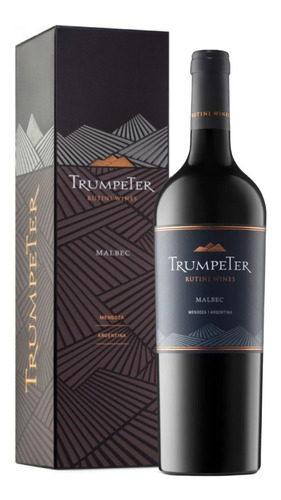 Vino Trumpeter Malbec Con Estuche Para Regalo 750ml. -