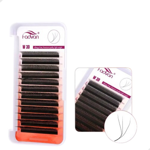 Cílios 3dw Fadvan W3d Volume Egípcio Unitario E Mix Curva D