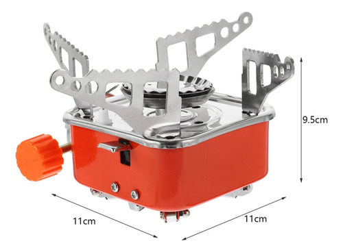Anafe Cocina Portátil Camping Plegable Pesca