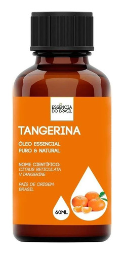 Óleo Essencial Tangerina 60ml - Puro E Natural