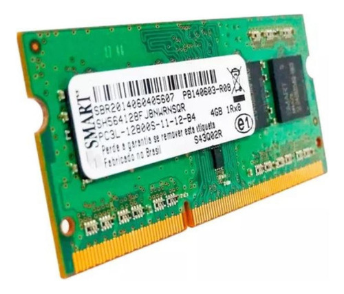 Memória Para Notebook Sodimm 4gb Ddr3l 1600mhz - Pc3l-12800s