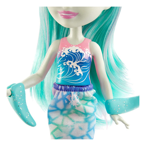 Mattel Enchantimals Naddie Narwhal Muñeca Pequeña (6 Pulgada