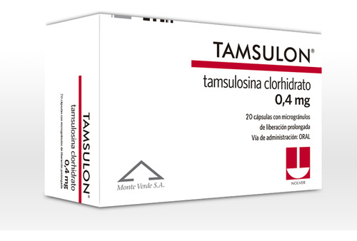 Tamsulon® 0.4mg X 20 Cápsulas (tamsulosina)