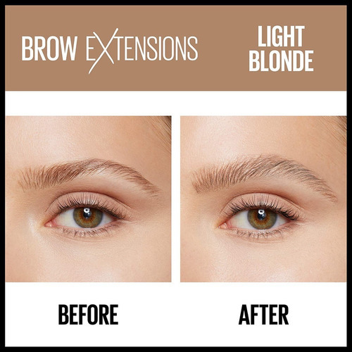 Lápiz De Cejas En Pomada Brow Extensions Maybelline Color Rubio Claro
