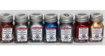 Imagen 2 de 7 de Testors Esmalte Pinturas Metálicos.