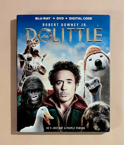Dolittle (2020) - Blu-ray + Dvd Original (Usado)