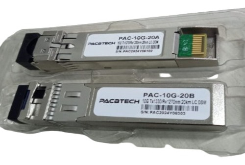Par Gbic Sfp+ 10g 20km Lc