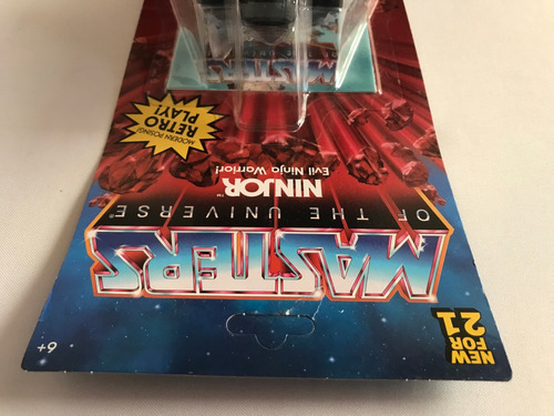 Ninjor Evil Ninja Warrior Motu Origins Retro Play Unpunched (Usado)