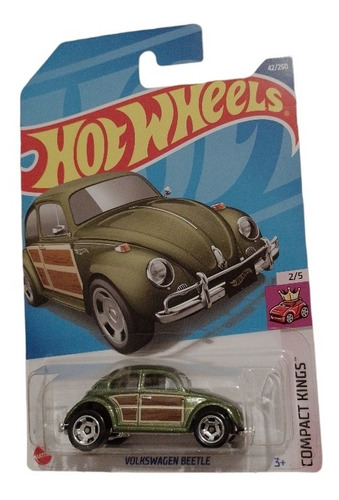 Hot Wheels Volkswagen Beetle Verde #42/250 De 2022