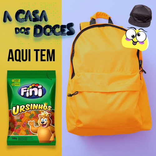 Gelatinas Fini Ursinhos Doces 500g Kit 3 Pacotes