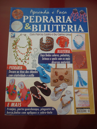 Revista Aprenda Pedraria E Bijuteria Chinelos N°12 184a